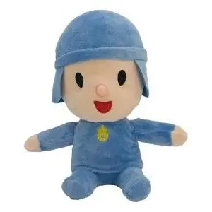 Boneco Pocoyo Pelúcia 25cm antialergico bem fofinho