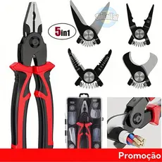 Alicate Conjunto De Alta Dureza 5-Em-1 Decapador De Arame Substituível-envio imediato