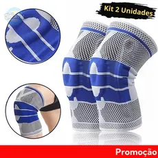 Joelheira Compressão Flexivel 3D Ortopedica Esportiva Anel e Haste Flexivel 3D Treino Alívio Dor Joelho
