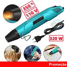 Promoção! Mini Soprador Pistola Ar Quente De Mão Portátil Ferramenta De Calor 110v Artesanatos Reparos