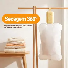 Secador de Roupas Elétrico Versão Atualizada, Portátil para Viagem, Modelo Compacto Doméstico