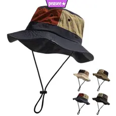Chapéu Panamá PEASEE Bucket Hat , De Pescador Anti-UV De Proteção Solar De Grande Secagem Rápida E Larga Caminhada