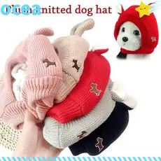 OCEA Pet Ears Covers Chapéu De Malha De Inverno Proteção Contra Ruído Boné Quente Para Cachorrinho