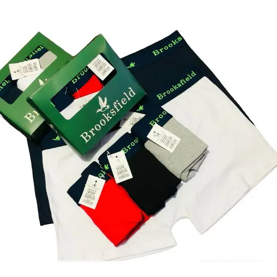 kit com 3 cueca box, boxer algodão de altíssima qualidade.