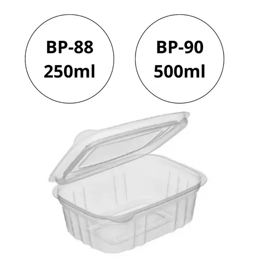embalagem para doces e salagados BP-88 e BP-90