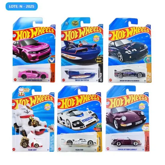 Hot Wheels Carrinho Miniatura Colecionável Á Escolha Lote 2025/ 2026 Novas coleção Original - Mattel promoção