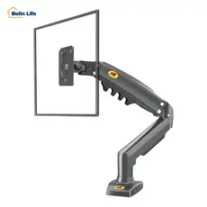 Suporte de Mesa North Bayou NB F80 para Monitor/TV 17" a 30" Preto