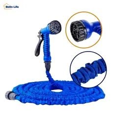 Mangueira Mágica Flexível 15M 30M 45M Jardim E Carro Luatek 7 Jatos Super Resistente