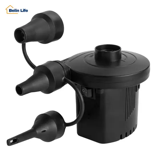 Compressor De Ar Eletrico 2 Em 1 Bivolt E 12v Automotivo Portatil 50w