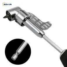 Adaptador Angular 105 Graus Luatek p/ Parafusadeira e Furadeira Mandril Magnético 1/4" Luatek LWJ-1988