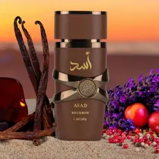 Perfume Asad Bourbon Eau de Parfum Brown 100ml