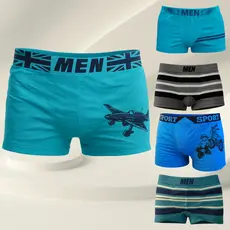 Cueca Infantil Juvenil Box Boxer Kit 5 ou 10 Peças Microfibra Menino 2 a 16 Anos Confortável