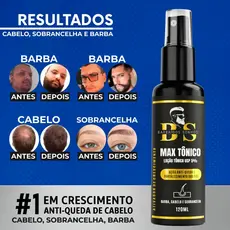 Tônico de Crescimento e Antiqueda para Cabelo, Barba e Sobrancelha – Barba dos Sonhos