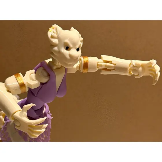 Mãos com Garras para Dummy 13 Acessórios Brinquedo Decoração Varias Cores - Impressão 3D