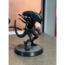 Alien Xenomorfo Decorativo Com Suporte Enfeite Realista 10CM - Impressão 3D