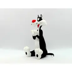Boneco Gato Frajola  Sentado Baby Looney Tunes Decoração - Impressão 3D