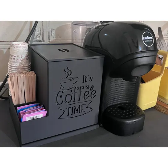 ORGANIZADOR DE CAFÉ E ACESSÓRIOS - Impressão 3d