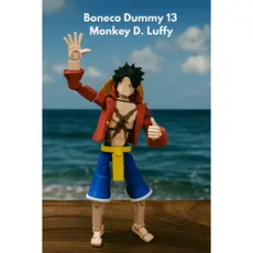 Boneco Dummy 13 Monkey D. Luffy Articulado One Piece Brinquedo Decoração - Impressão 3D