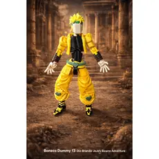 Boneco Dummy 13 Dio Brando JoJo's Bizarre Adventure Articulado Entregue Montado