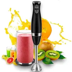 Mixer Processador Elétrico de 400w Multifuncional Vertical Bivolt com Lâmina Inox Turbo