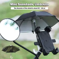Mini Guarda-Chuva Do Telefone Da Motocicleta