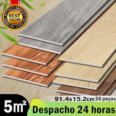 Adesivo 5㎡ Régua De Ajuste De Piso De Vinil Etiqueta Lavável De Madeira Autoadesiva 91cm x 15cm