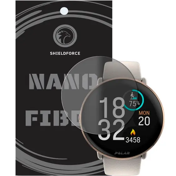 Película para Polar Ignite 3 ShieldForce Nano Vidro (2x Unid)