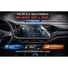 Película Multimídia Vw Nivus 2021 A 2025 Hydrogel