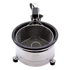 Fritadeira Eletrica Com Oleo Tacho Aco Inox 1,5 L 1200w