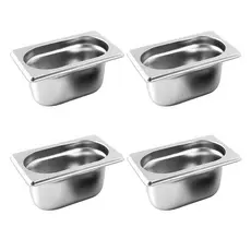 Cuba Gastronomica Gn 1/9x65mm Inox Kit 4