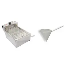 Fritadeira Eletrica Industrial Ipe Cozinhas 7L Coador Chinoy