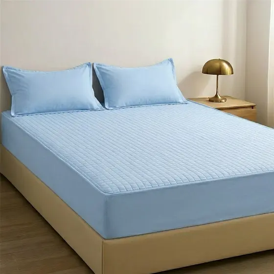 Capa Protetor de Colchão com Elástico Impermeável Silenciosa Matelado Cama Box Solteiro Casal Queen King