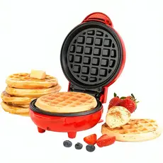 Máquina de Waffles Panela Elétrica De Waffle Quiche De Forno Eggette Maker Mini Ferro