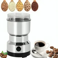 Moedor de Café Elétrico Moinho De Grãos de Aço Inoxidável Moinho Se Farinha Doméstica 110V e 220V
