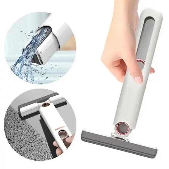 Mini Rodo De Limpeza Esfregão Absorvente Portátil Limpeza Multifuncional Mesa Janela Mini Esfregão