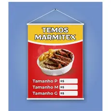 Banner temos marmitex arte pronta