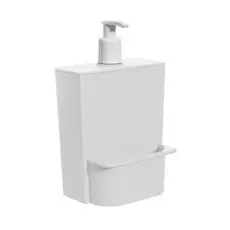 Porta Detergente AmpePlast com Dispenser de Sabão Líquido e Bico Dosador Multiuso 600ml Cozinha