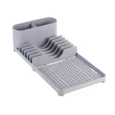 Escorredor de Louças Escorredor de Louças Porta Pratos Talheres Cozinha Organizador Bancada Resistente