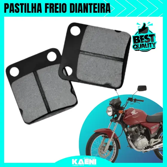 Pastilha De Freio Dianteiro Cg ML 125 Titan 125 2000 á 2004 Es Cbx 200 Titan 150 2004 á 2008 Esd