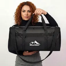 Bolsa de Mão M para Dia a Dia Viagem Academia Trabalho Média Mala 25L Reforçada com Alça Unissex