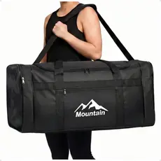 Bolsa Mala de Viagem G Mala Grande Resistente Dobrável Média 55L Reforçada Familia Avião 23kg Bordo