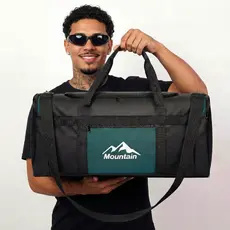 Bolsa de Academia Transversal Verde Viagem Resistente Unissex Média Economica Resistente Unissex 30L