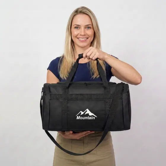Bolsa de Ombro Mão Academia Trabalho Documentos Viagem Unissex Carnaval Necessaire Unissex Fabrica