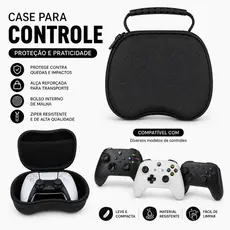 Bolsa para controle, PS4 Pro, PS4 Slim Capa Protetora para PS3, PS5, Xbox One 360, Xbox Series X