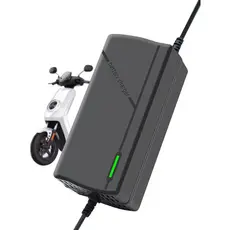 Carregador Genérico 60v 2a Preto - Baterias Veiculares