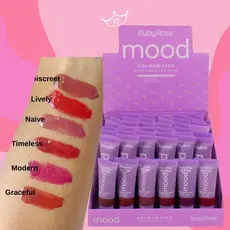 Lip Gloss Colour Lips Mood - Ruby Rose