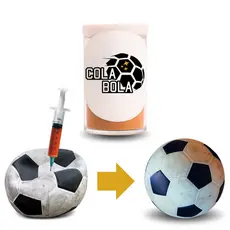 Colabola - 1 Kit Selante Para Conserto De Bola Furada (1 Unidade)