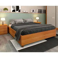 Cama de Casal de Mônaco Cinamomo - Tcil Móveis