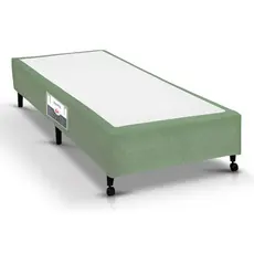Cama Box Base Solteiro Poli Tecido Green (78x188x27) - Castor