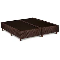 Cama Box Base Queen Universal Rústico Brown (158x198x20) - Polar